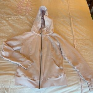 Lululemon Scuba Full-Zip Hoodie Light Pink